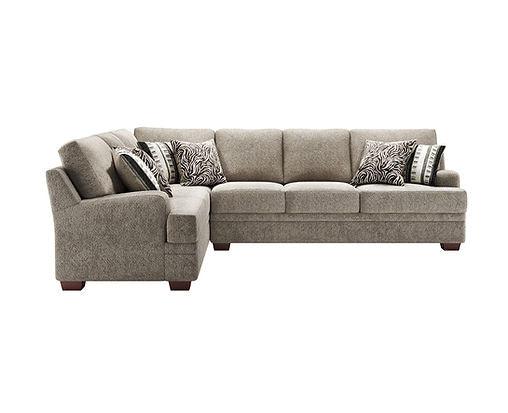 Pandora Teddy Bear Brown Sectional by New Era Innovations at Eve Furniture