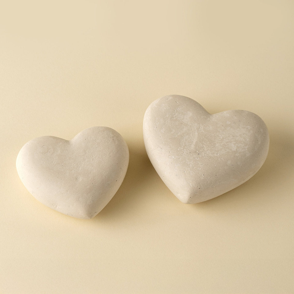 Paper Mache Heart L, Set of 4 by Mercana at Eve Furniture
