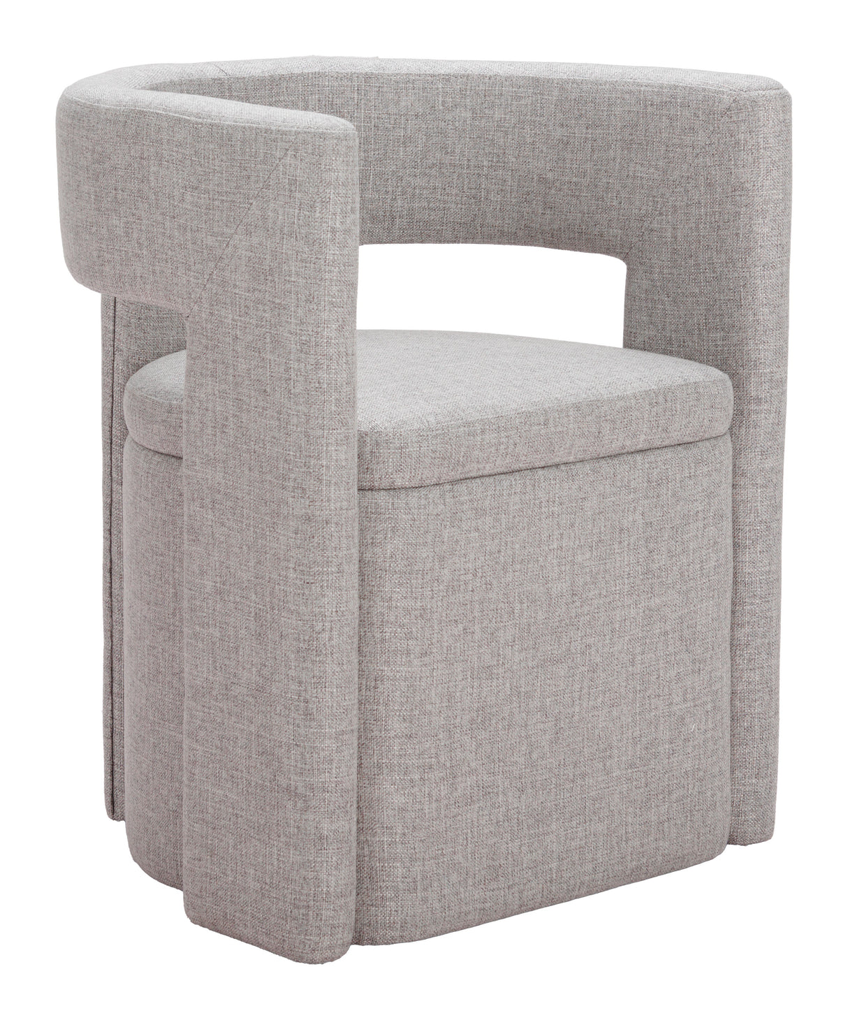 Papua Gray Dining Chair by Zuomod at Eve Furniture