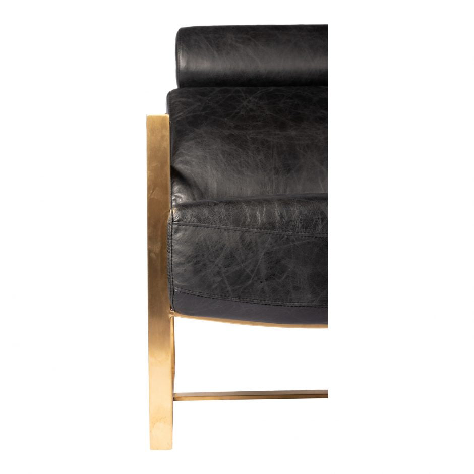 Paradiso Chair Black by Moe's Home at Eve Furniture