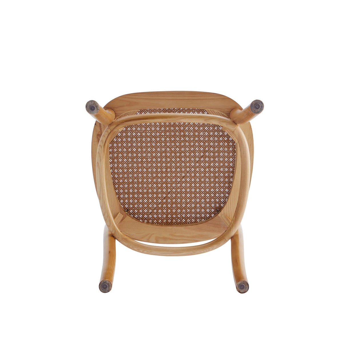Paragon Dining Chair 2.0 in Nature and Cane (set of 2) by Manhattan Comfort at Eve Furniture