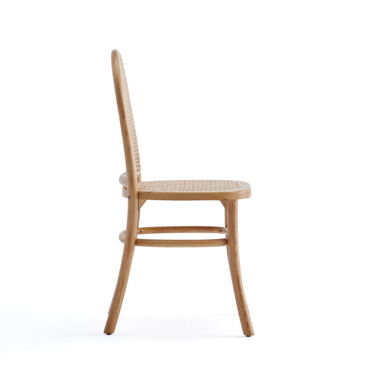 Paragon Dining Chair 2.0 in Nature and Cane (set of 2) by Manhattan Comfort at Eve Furniture