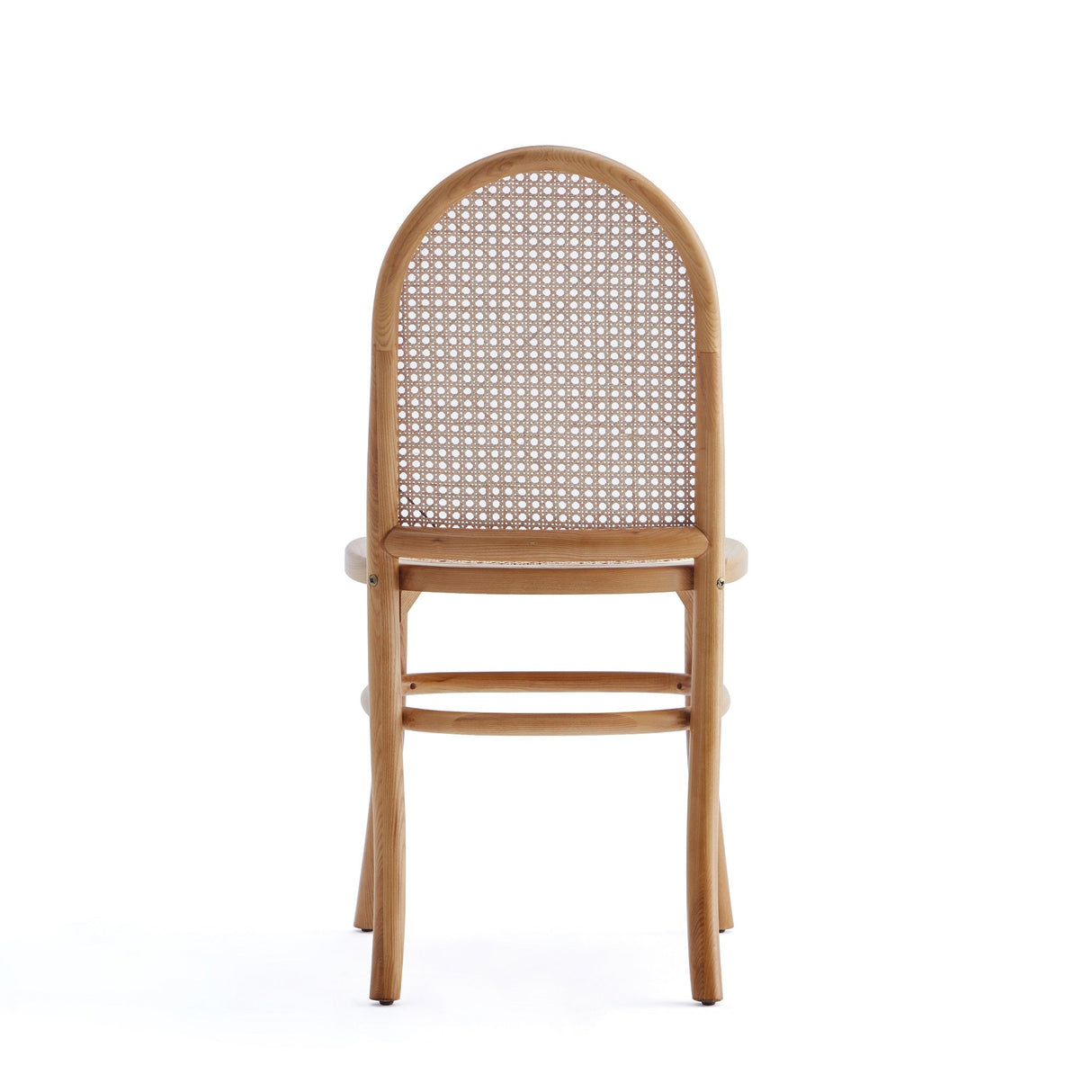 Paragon Dining Chair 2.0 in Nature and Cane (set of 2) by Manhattan Comfort at Eve Furniture