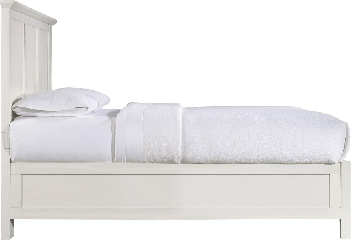 Paragon White King Panel Bed by Modus Furniture at Eve Furniture