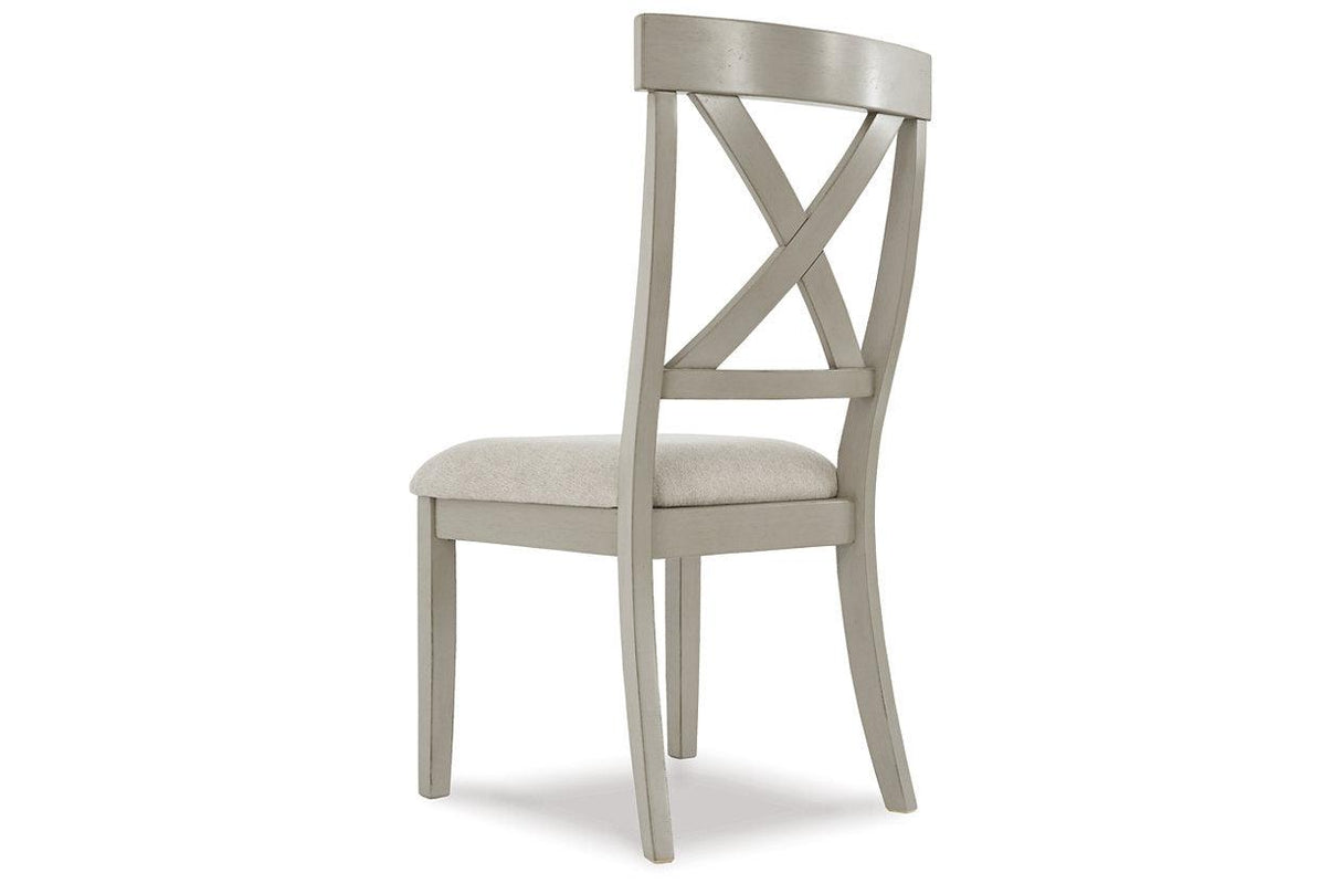Parellen Gray Dining Chair, Set of 2 by Ashley at Eve Furniture