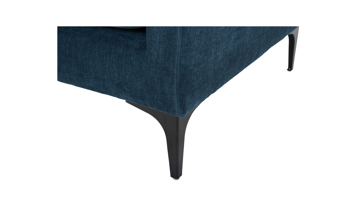Paris Armchair Blue by Moe's Home at Eve Furniture