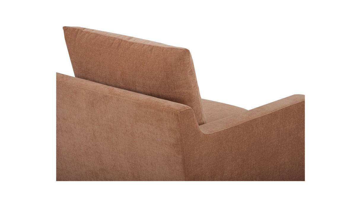 Paris Armchair Heritage Pink by Moe's Home at Eve Furniture