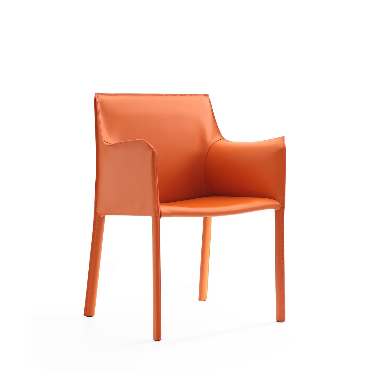Paris Armchair in Coral (set of 2) by Manhattan Comfort at Eve Furniture