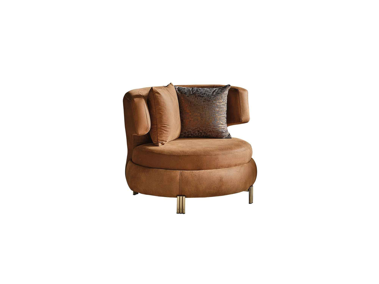 Paris Brown Chair by Furnia at Eve Furniture