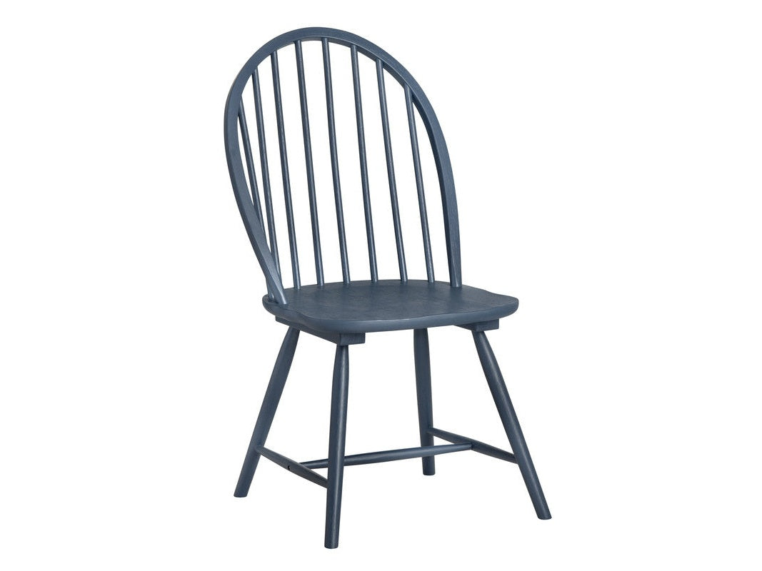 Parker Blue Dining Chair (Set of 2) by Crestview at Eve Furniture
