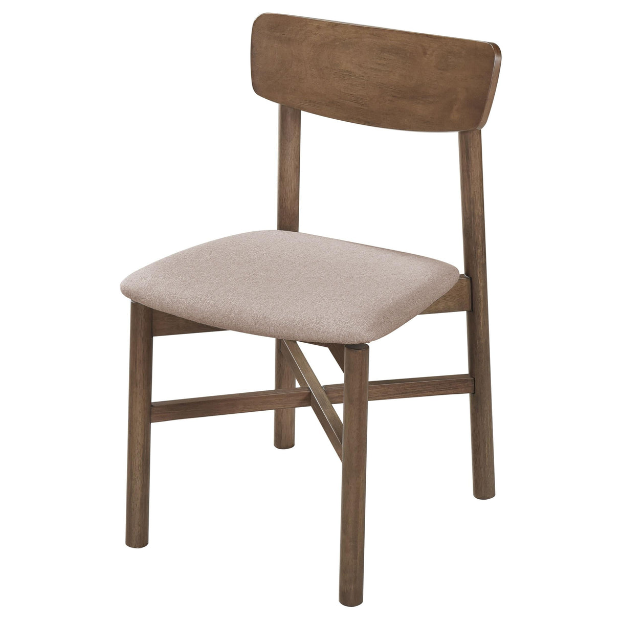 Parkridge Natural Walnut Dining Side Chair, Set of 2 by Coaster at Eve Furniture