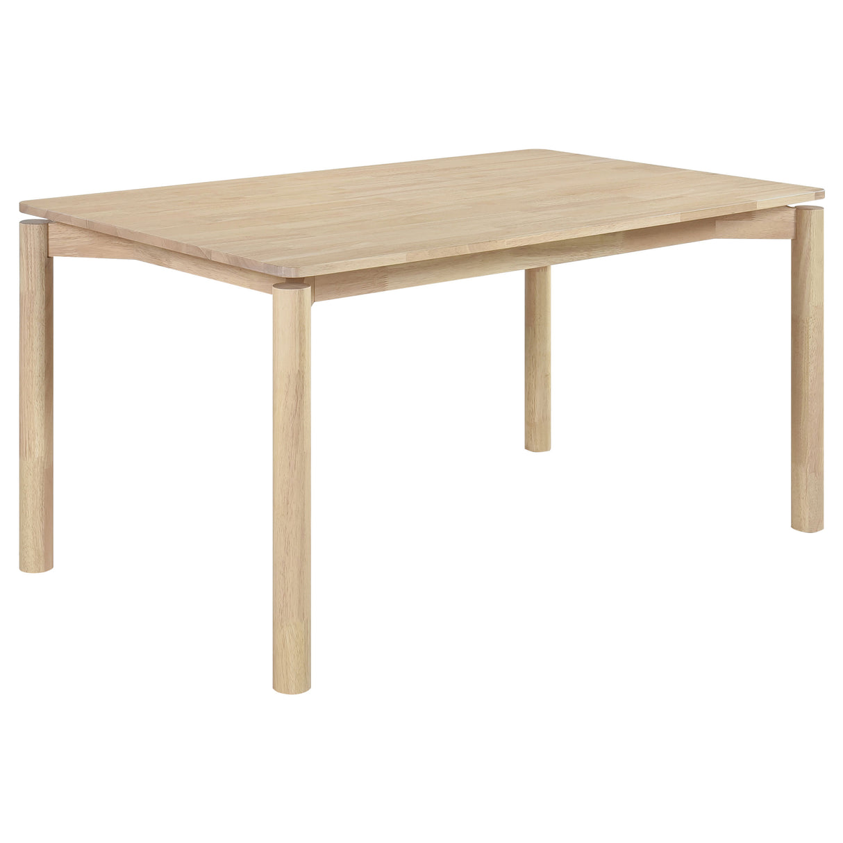 Parkridge White Washed 5-Piece 59-inch Wood Dining Room Set by Coaster at Eve Furniture