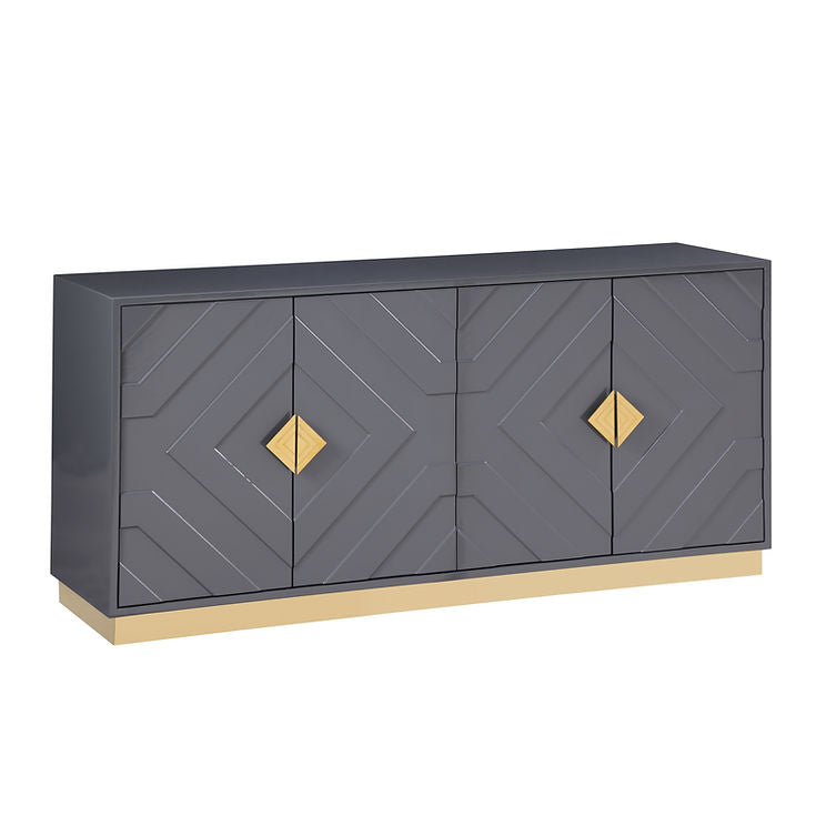 Paros Grey Console Table by New Era Innovations at Eve Furniture