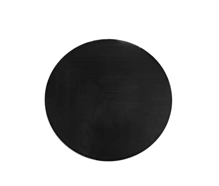 Parq 60 Inch Round Dining Table Black by Moe's Home at Eve Furniture