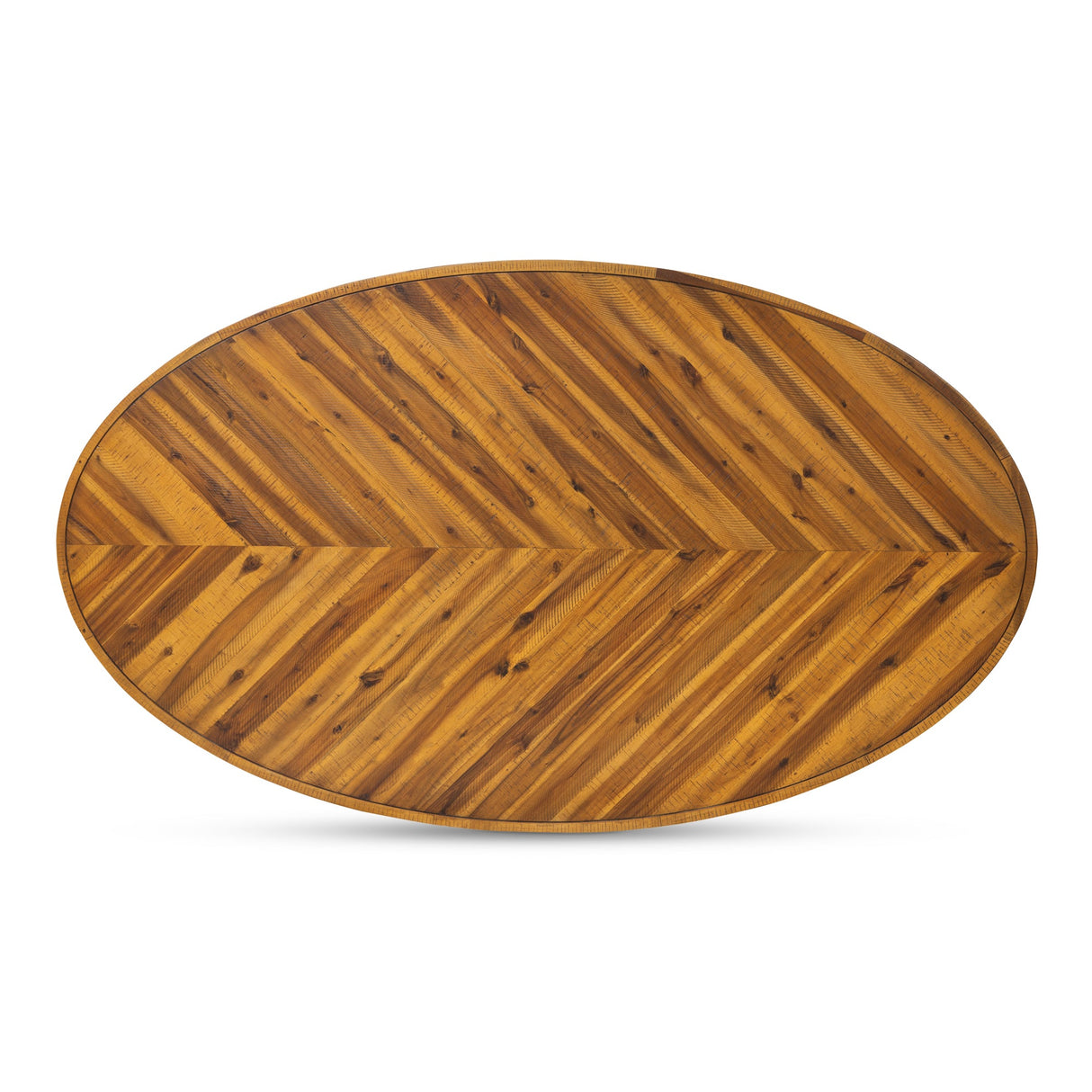Parq Amber Oval Dining Table by Moe's Home at Eve Furniture