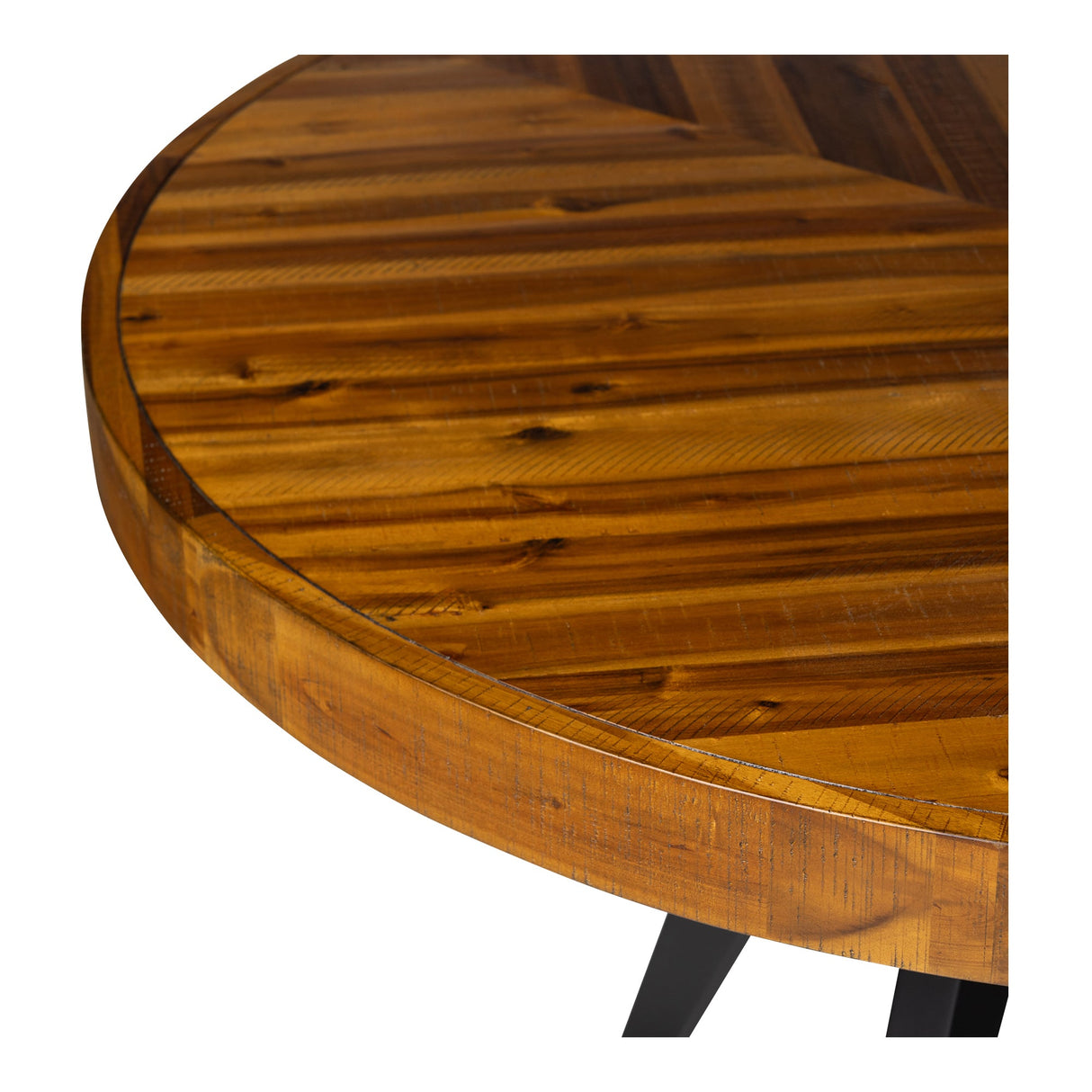 Parq Amber Round Dining Table by Moe's Home at Eve Furniture