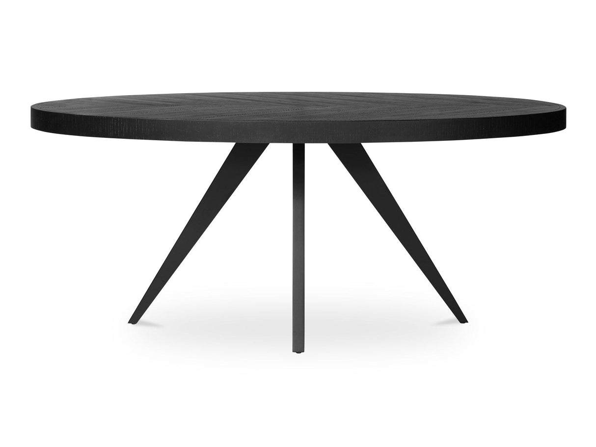 Parq Black Oval Dining Table by MOES at Eve Furniture