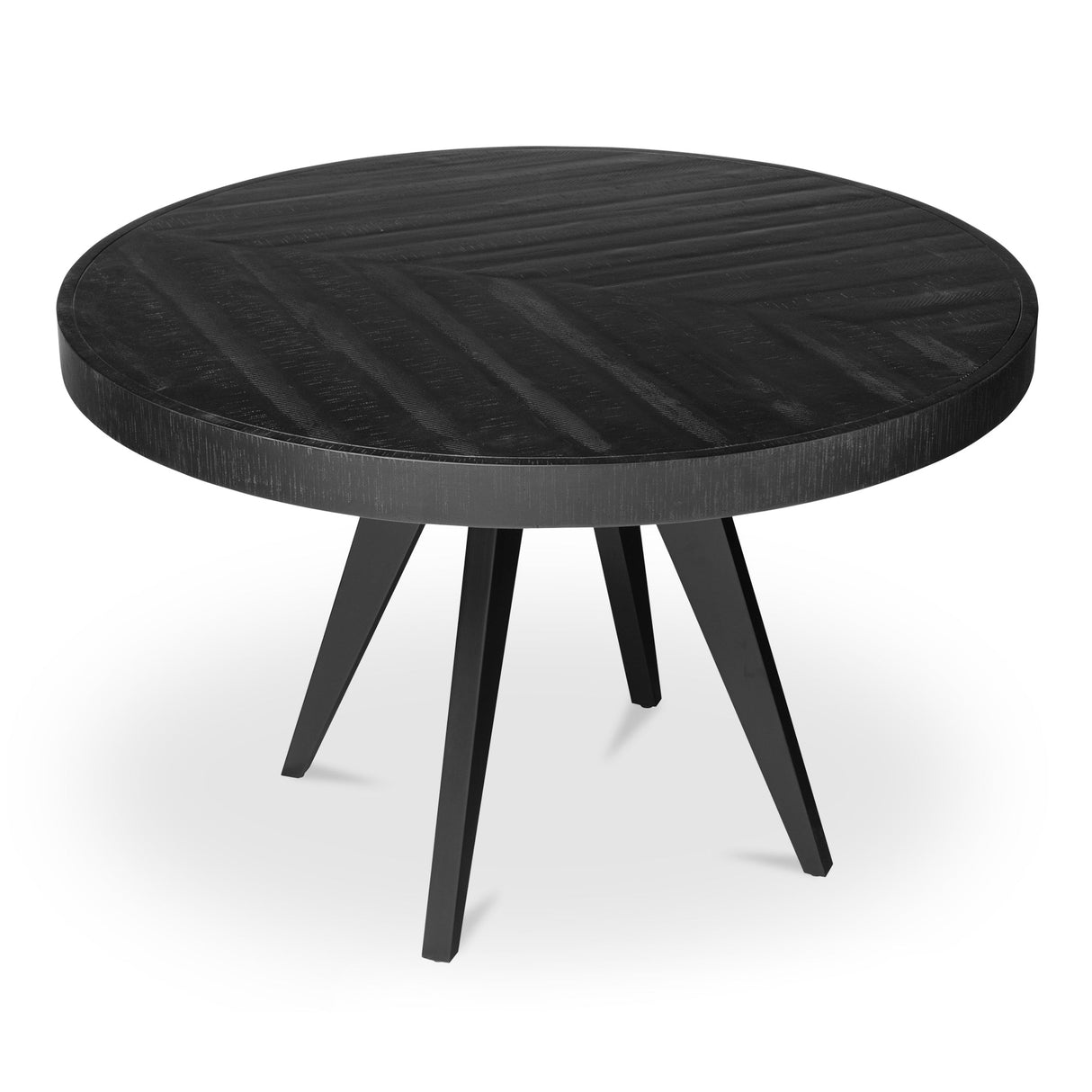 Parq Black Round Dining Table by MOES at Eve Furniture