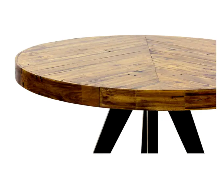 Parq Round Dining Table Amber by Moe's Home at Eve Furniture