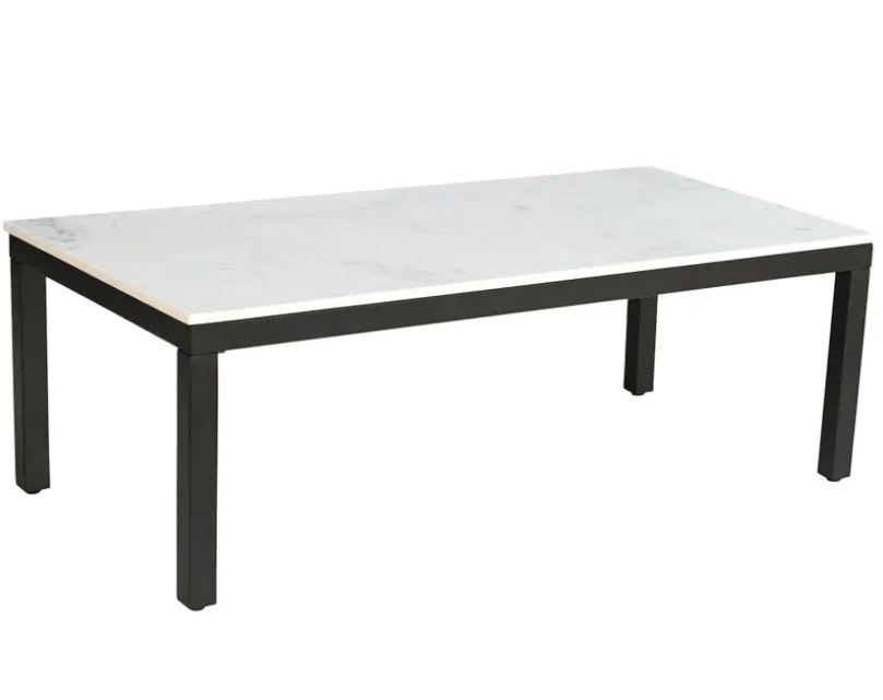 Parson Coffee Table -White by Moe's Home at Eve Furniture