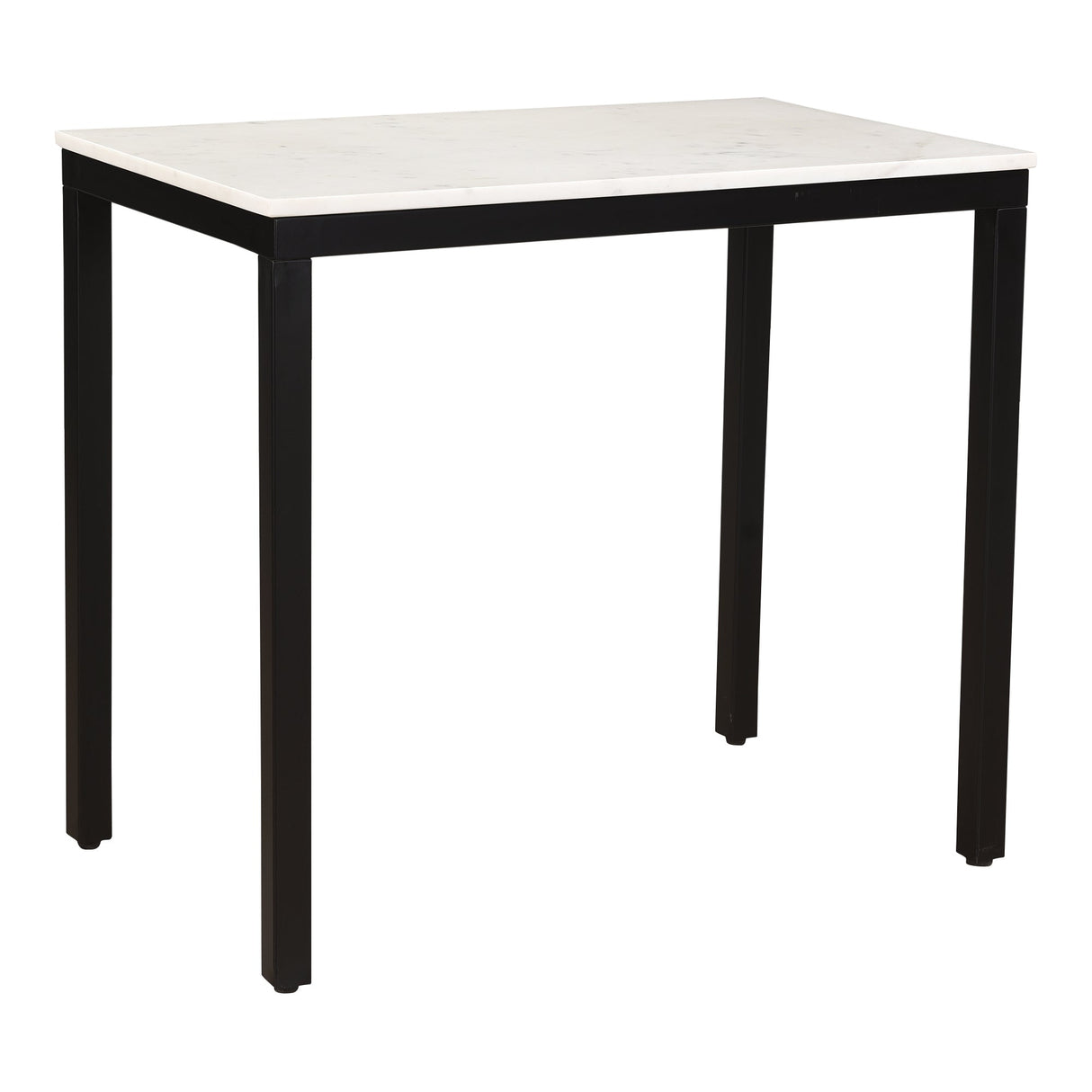 Parson White Marble Mini Desk by MOES at Eve Furniture