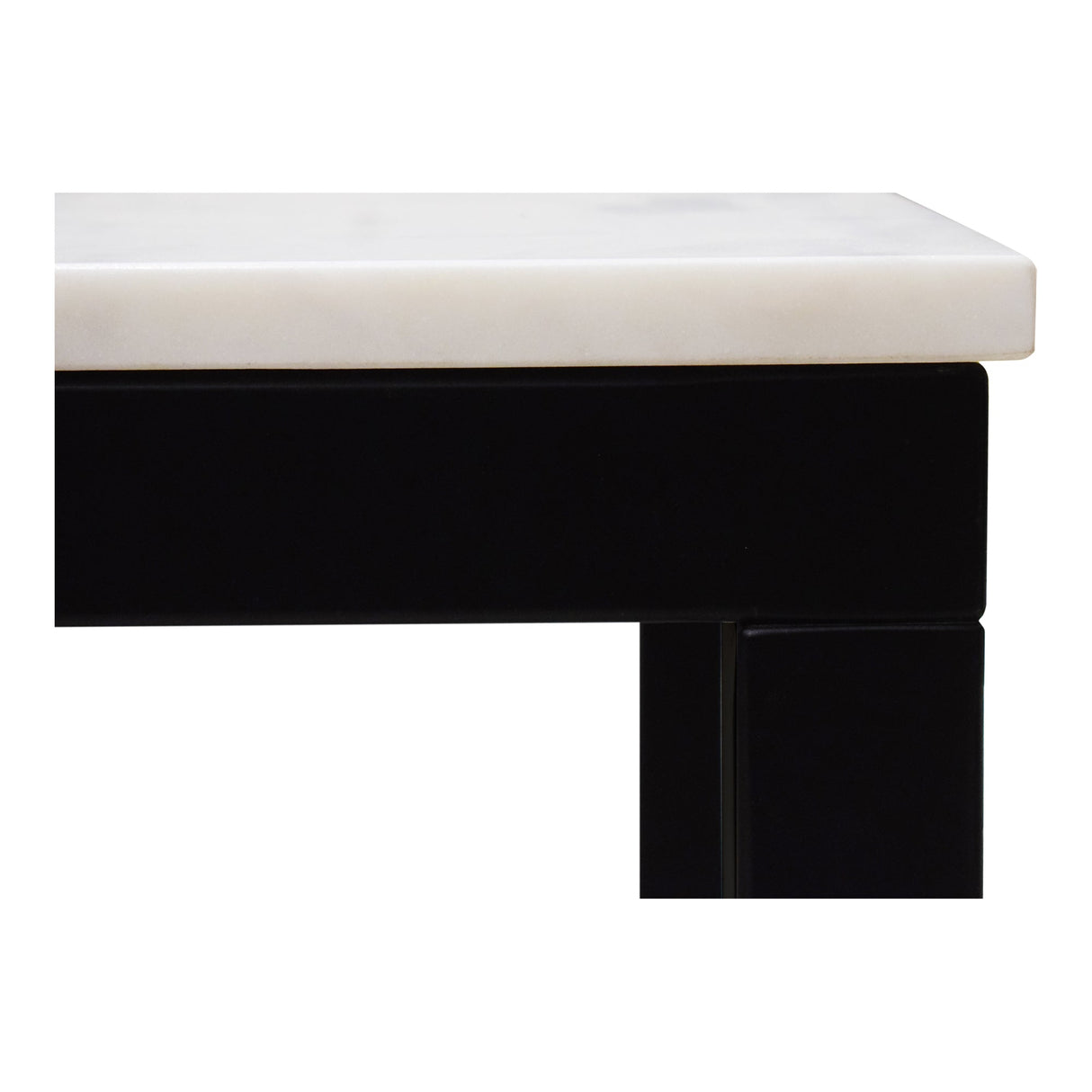 Parson White Marble Small Dining Table by Moe's Home at Eve Furniture