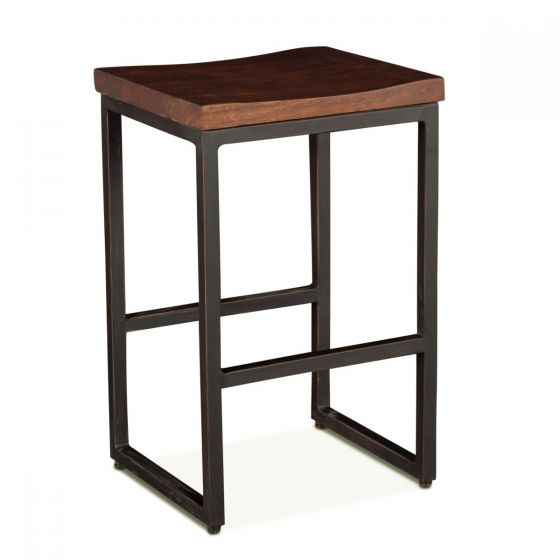 Paso Robles 16" Counter Stool in Tawny Brown by Home Trends & Design at Eve Furniture