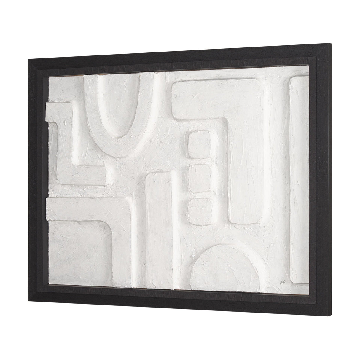 Passel I by Studio M a Framed handmade Original 3D Textured Artwork by Mercana at Eve Furniture