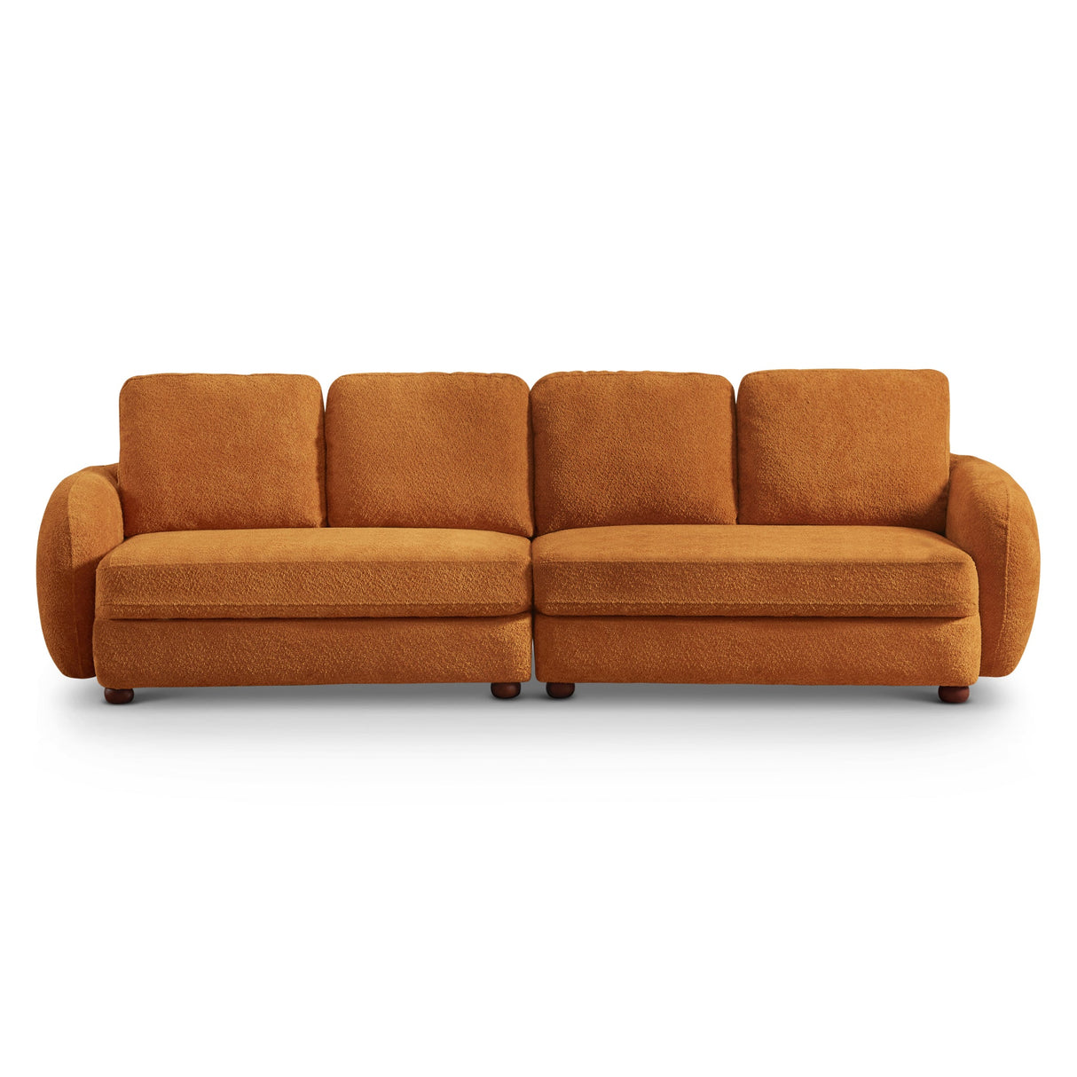 Paton 114.5'' Boucle Fabric Sofa by Ashcroft Furniture at Eve Furniture