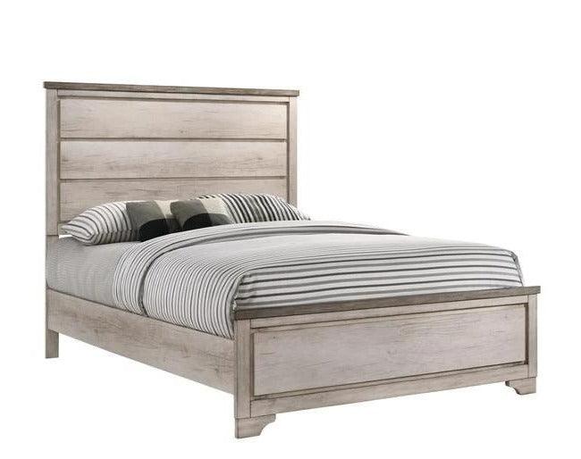 Patterson Driftwood Full Panel Bed by Crown Mark at Eve Furniture
