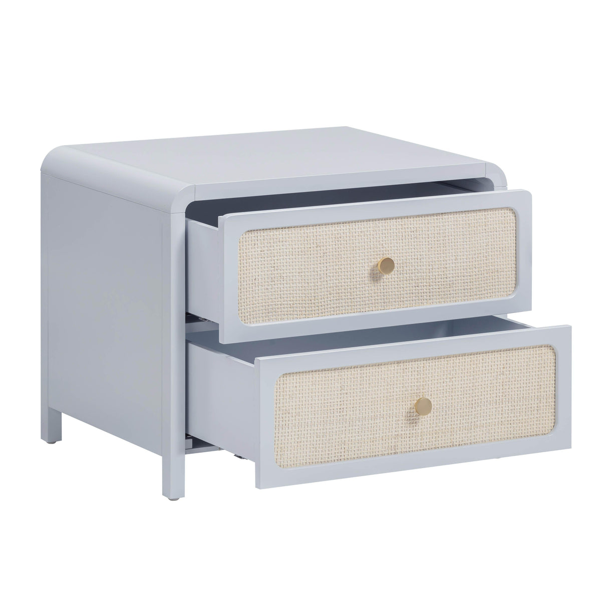 Patty Rattan 2 Drawer Nightstand by TOV Furniture at Eve Furniture