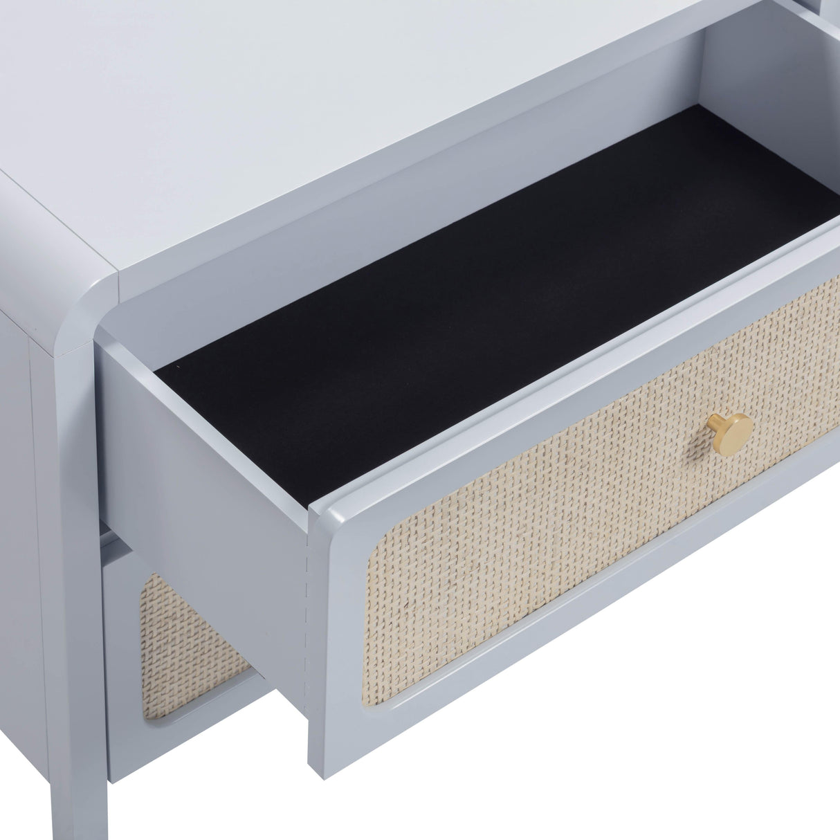 Patty Rattan 2 Drawer Nightstand by TOV Furniture at Eve Furniture