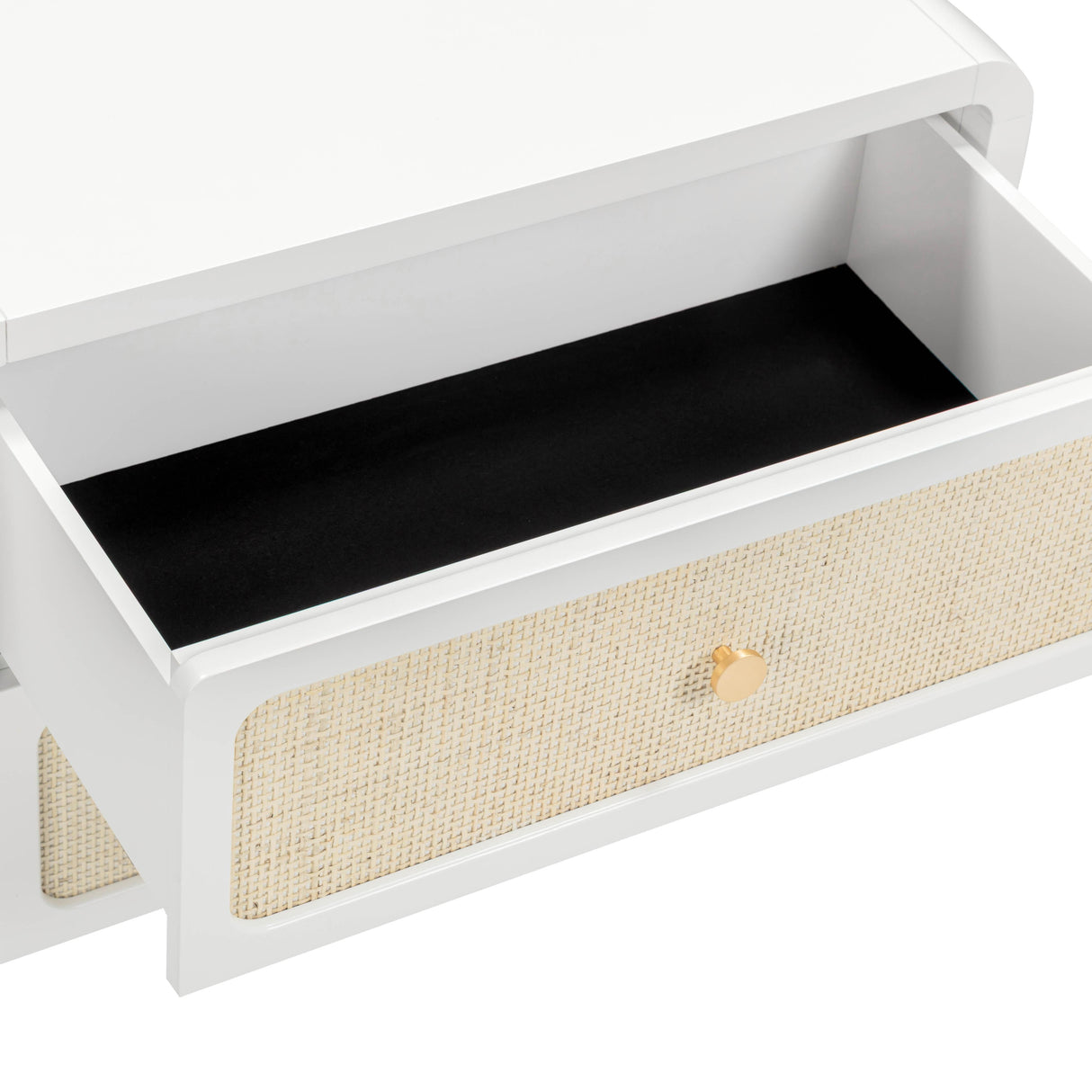 Patty Rattan 2 Drawer Nightstand by TOV Furniture at Eve Furniture