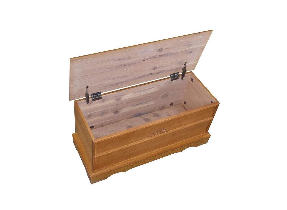 Paula Honey Rectangular Cedar Chest by Coaster at Eve Furniture
