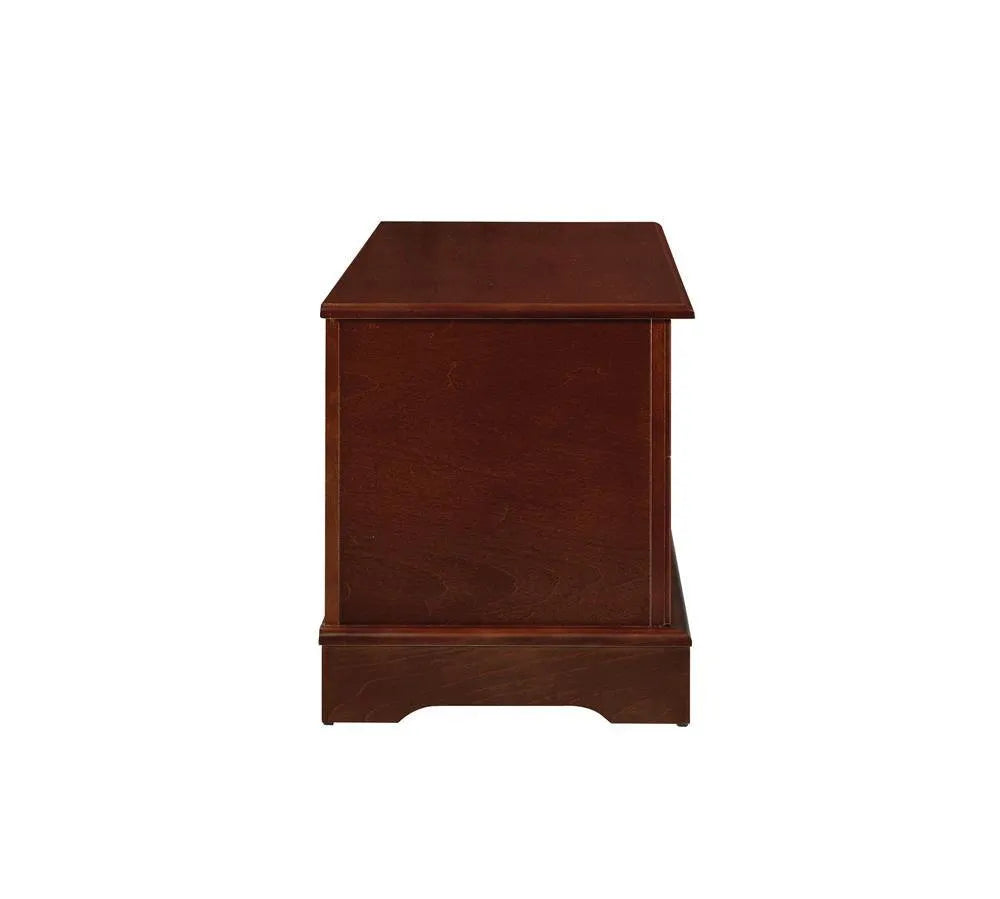 Paula Warm Brown Rectangular Cedar Chest by Coaster at Eve Furniture