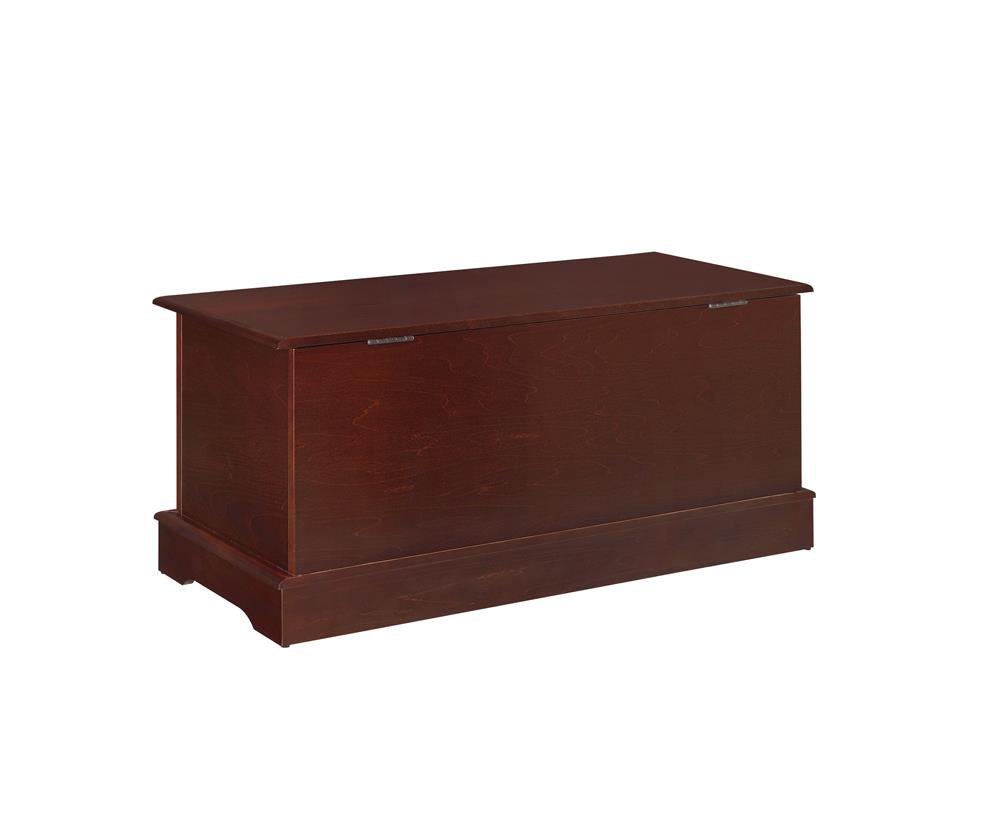 Paula Warm Brown Rectangular Cedar Chest by Coaster at Eve Furniture