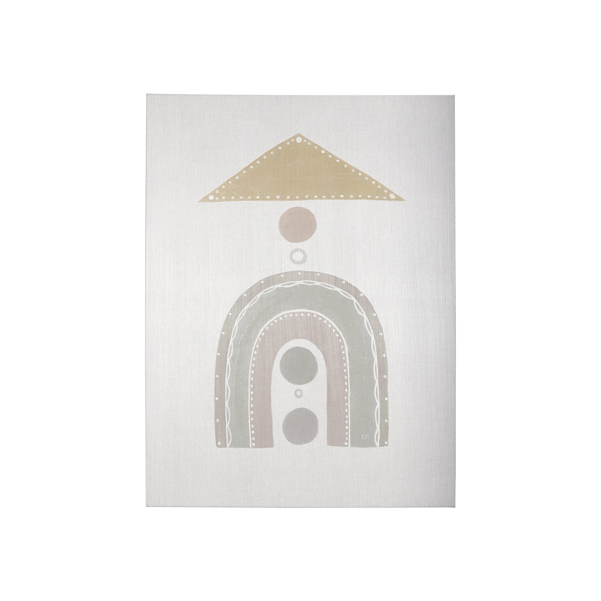 Pavilion Neutral I by Mercana Studio a Hand Embellished Textured Canvas by Mercana at Eve Furniture