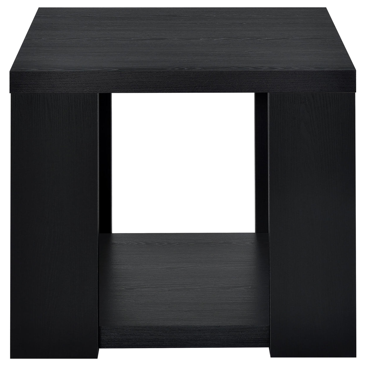 Pavone Black End Table by Coaster at Eve Furniture
