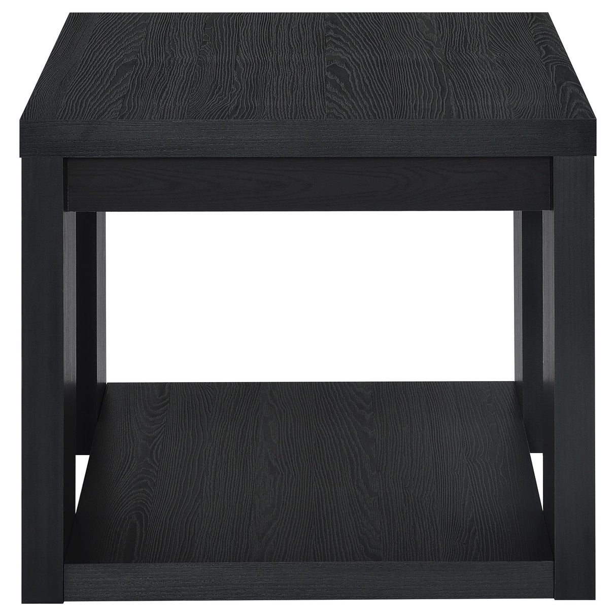 Pavone Black End Table by Coaster at Eve Furniture