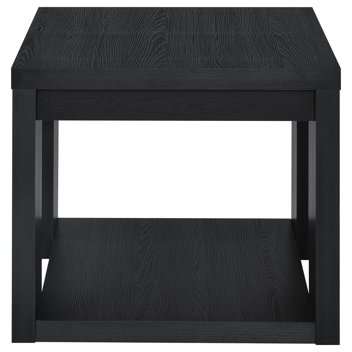 Pavone Black End Table by Coaster at Eve Furniture