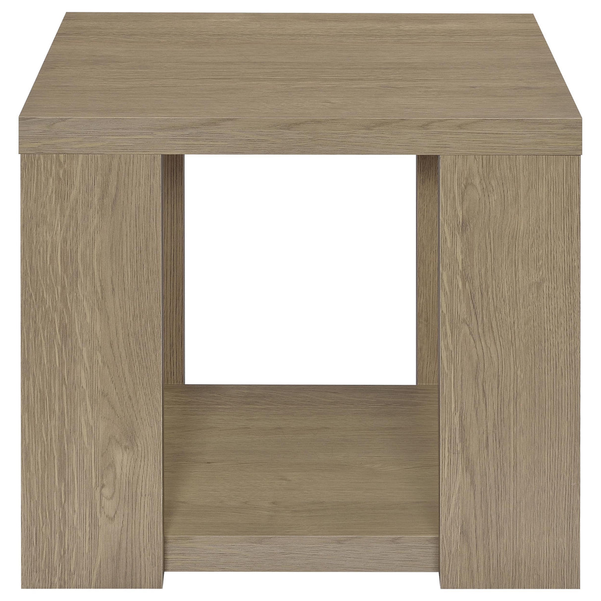 Pavone Latte End Table by Coaster at Eve Furniture