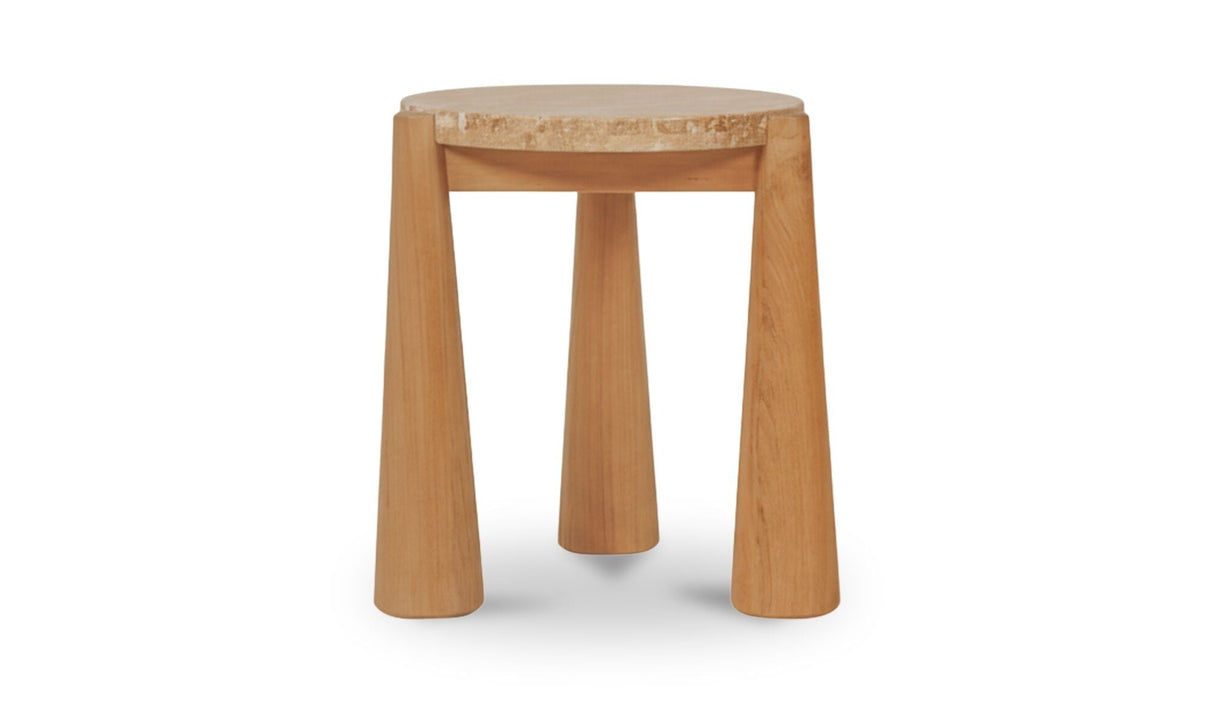 Pax Outdoor Side Table Natural by Moe's Home at Eve Furniture