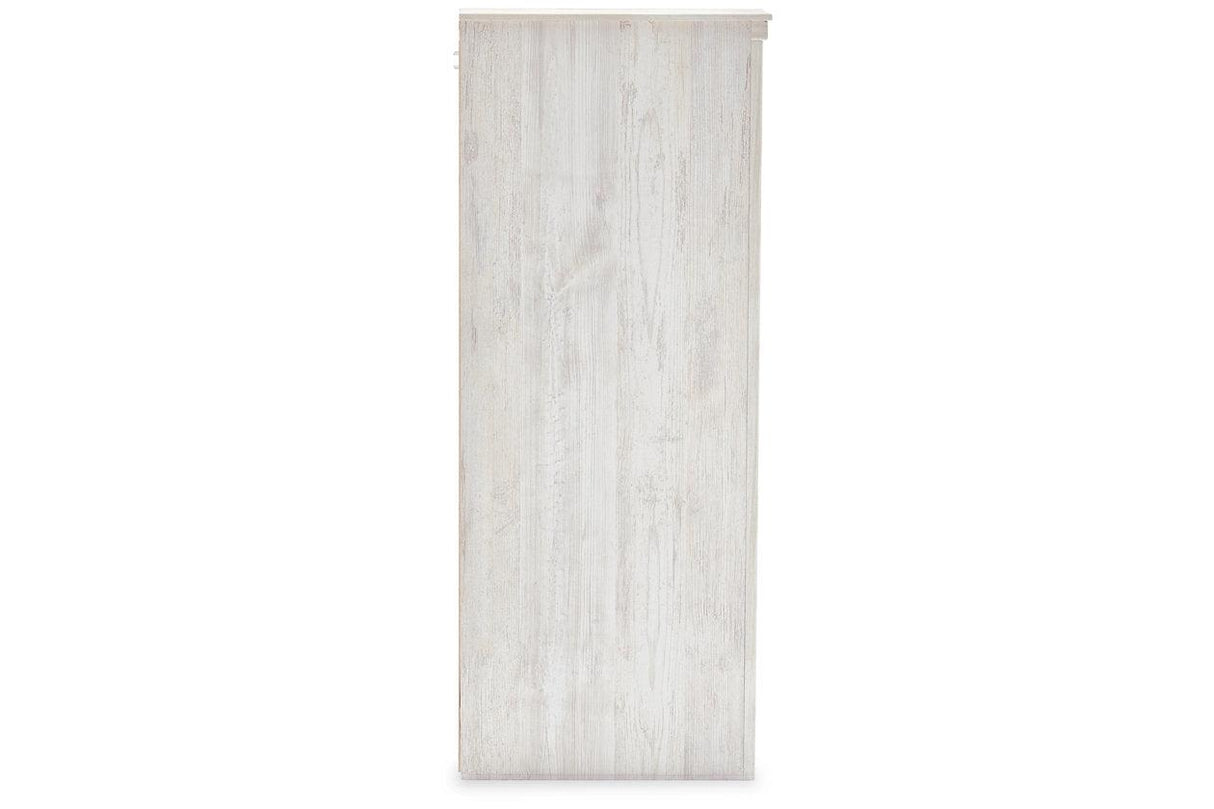 Paxberry Whitewash Dresser by Ashley at Eve Furniture