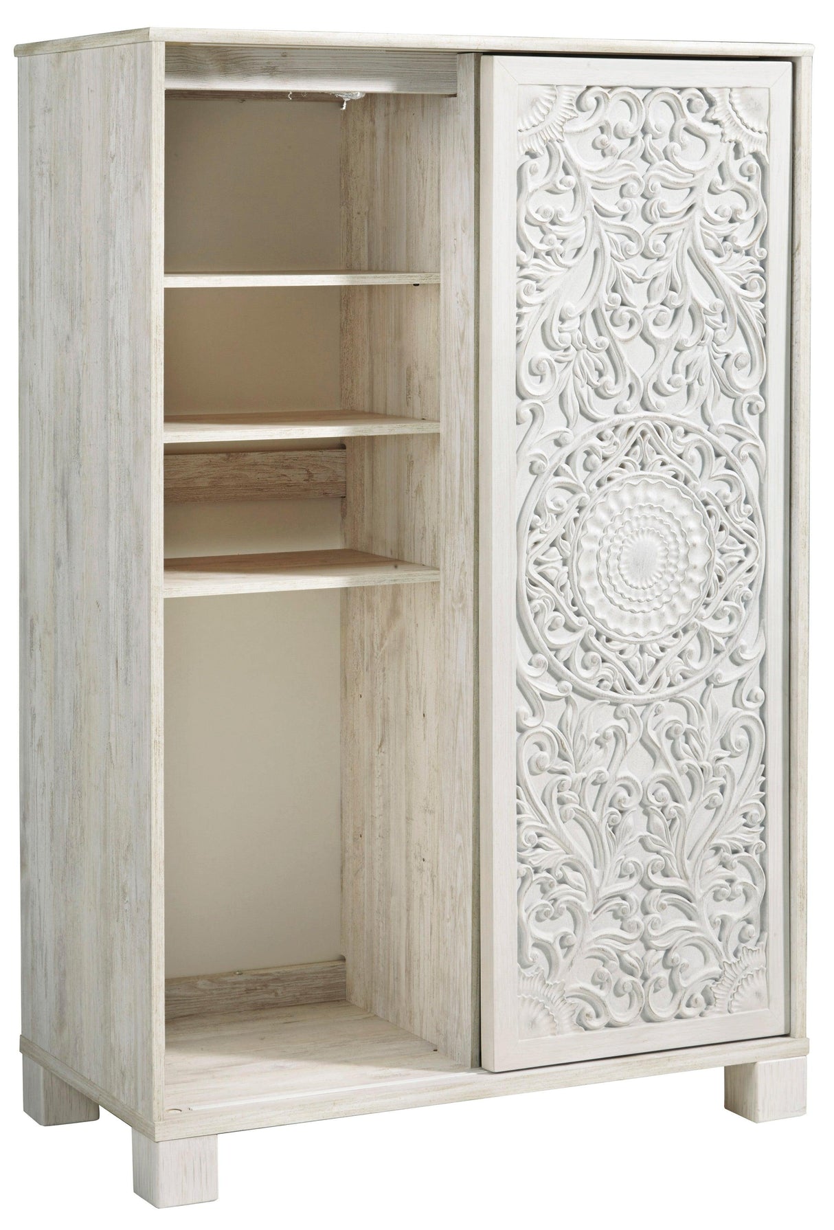 Paxberry Whitewash Panel Bedroom Set by Ashley at Eve Furniture