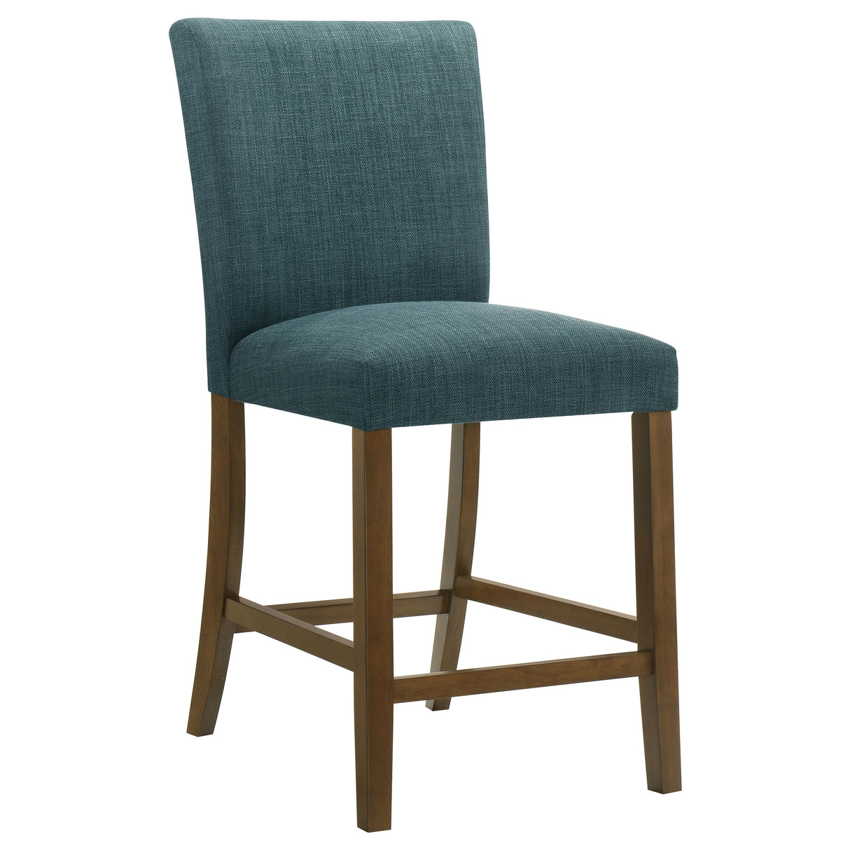 Paxton Teal Blue 5-piece Round Glass Top Counter Height Dining Set by Coaster at Eve Furniture