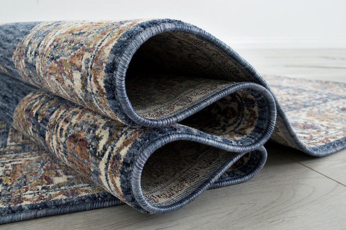 Payas Blue/Multi Area Rug by Furniture of America at Eve Furniture