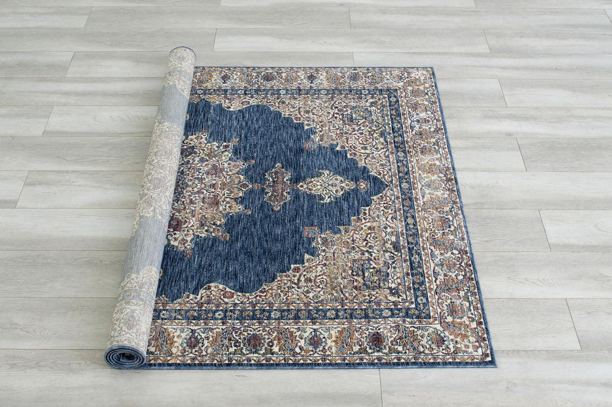 Payas Blue/Multi Area Rug by Furniture of America at Eve Furniture