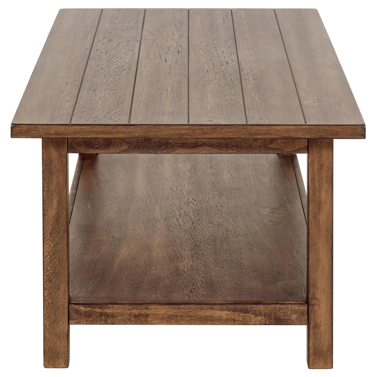 Payne Distressed Brown 2-Piece Coffee and 1-Drawer End Table Set by Coaster at Eve Furniture