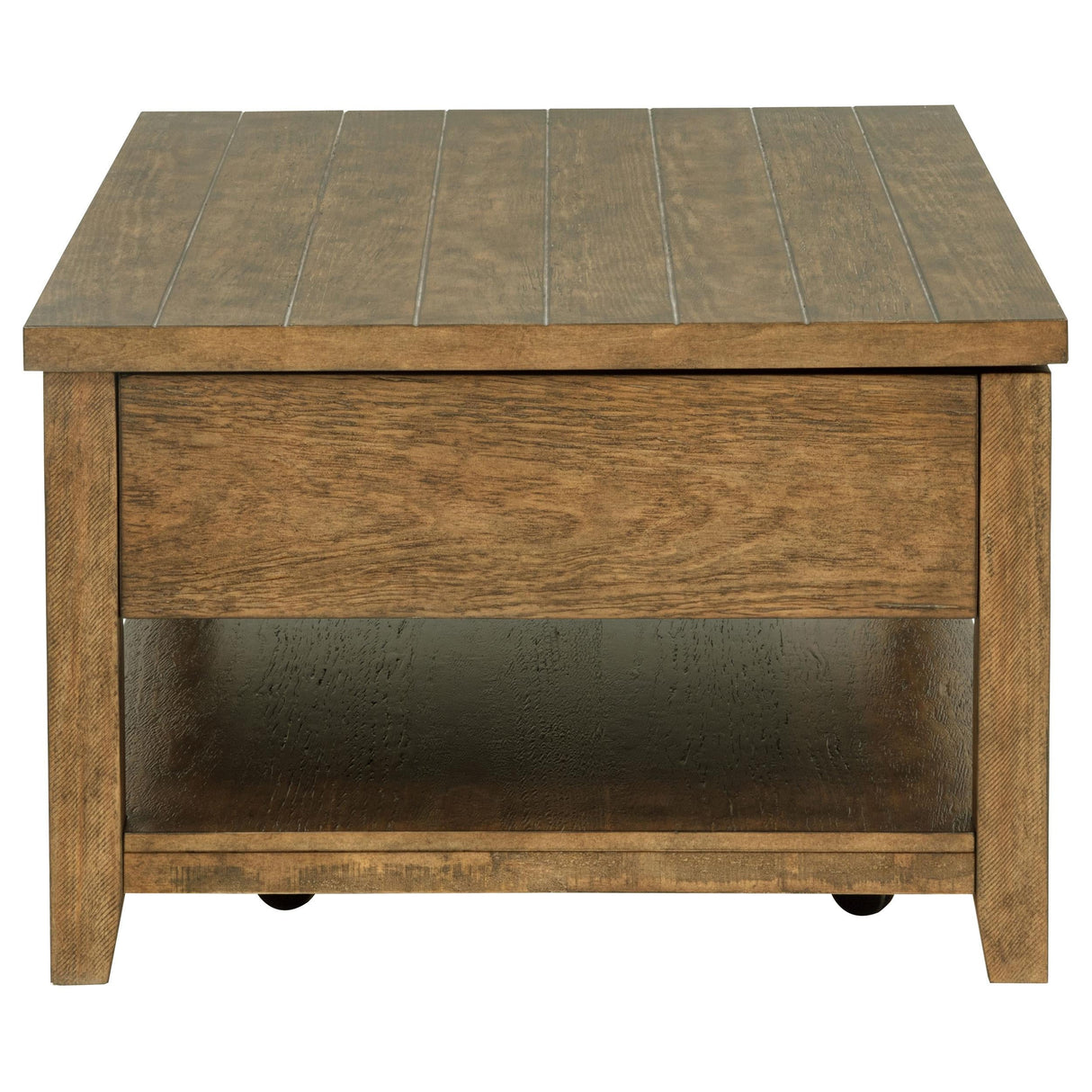 Payne Distressed Brown 48-inch Mobile Lift Top Coffee Table by Coaster at Eve Furniture
