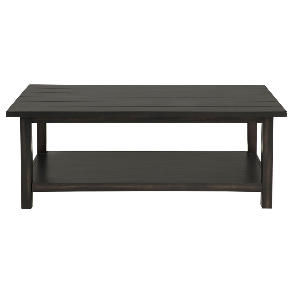 Payne Distressed Java 2-Piece Coffee and 1-Drawer End Table Set by Coaster at Eve Furniture